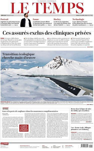 Le Temps - 30 Avril 2024