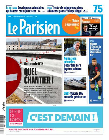 Le Parisien - 30 Avril 2024