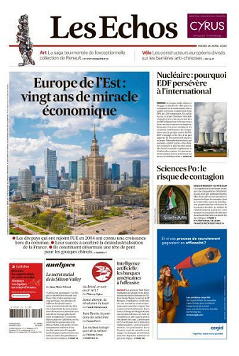 Les Echos du Mardi 30 Avril 2024