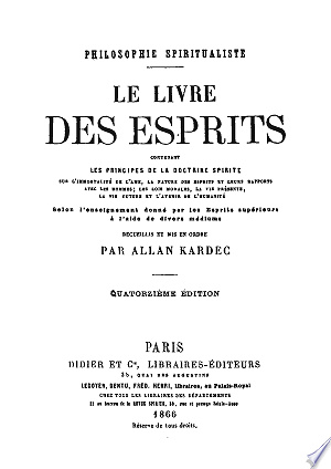 Le livre des esprits - Allan Kardec (2011)