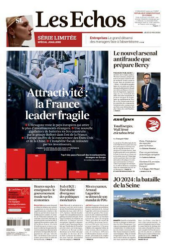 Les Echos du Jeudi 2 Mai 2024