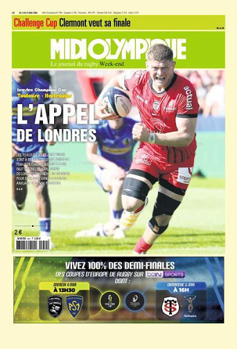 Midi Olympique Vert - 3 Mai 2024