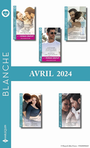 Pack Mensuel Harlequin Blanche - Avril 2024 - Collectif (2024)