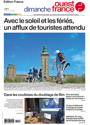 Ouest-France Édition France du Dimanche 5 Mai 2024