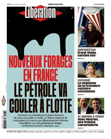 Libération du Lundi 6 Mai 2024
