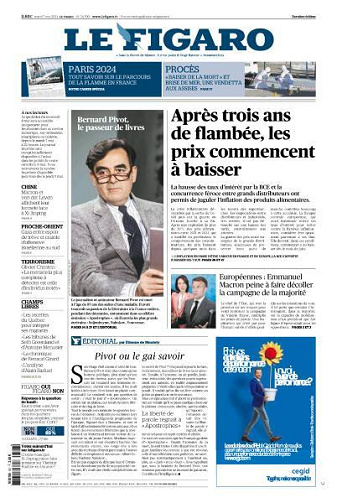 Le Figaro du Mardi 7 Mai 2024