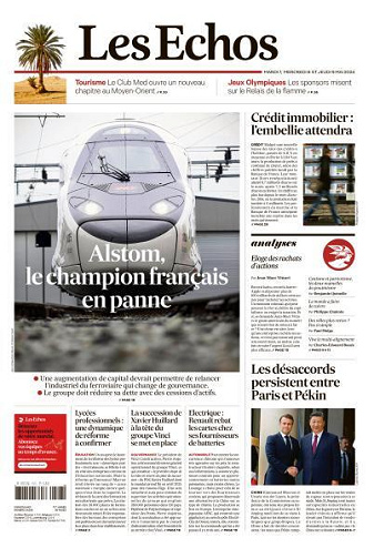 Les Echos du Mardi 7 Mai 2024