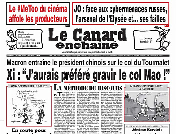 Le Canard Enchaîné du Mercredi 7 Mai 2024
