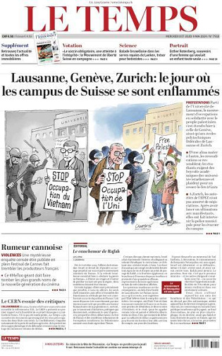 Le Temps - 8-9 Mai 2024