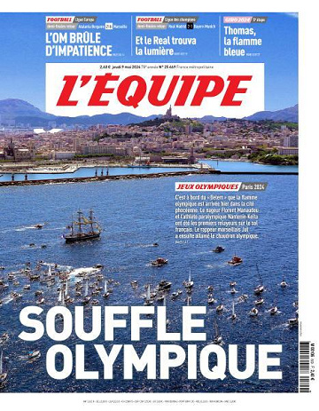 L’equipe du Jeudi 9 Mai 2024