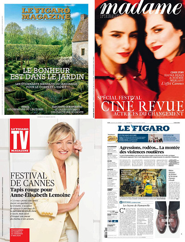Pack Le Figaro et ses 3 suppléments - Vendredi 10 Mai 2024