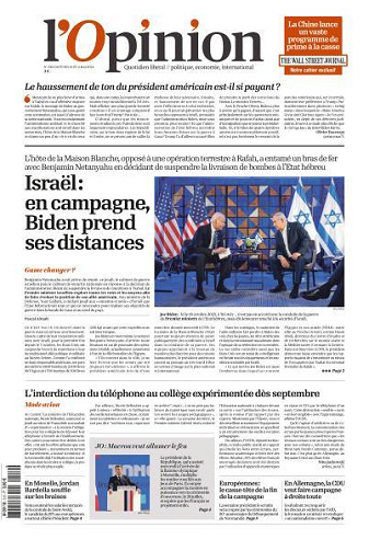 L’Opinion - 10-11 Mai 2024