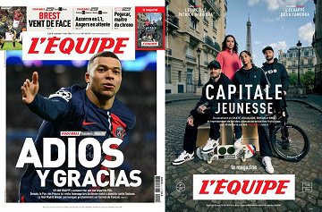 Pack L’Equipe + L’Equipe Magazine - 11 Mai 2024
