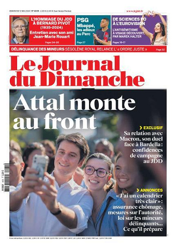 Le Journal du Dimanche - 12 Mai 2024