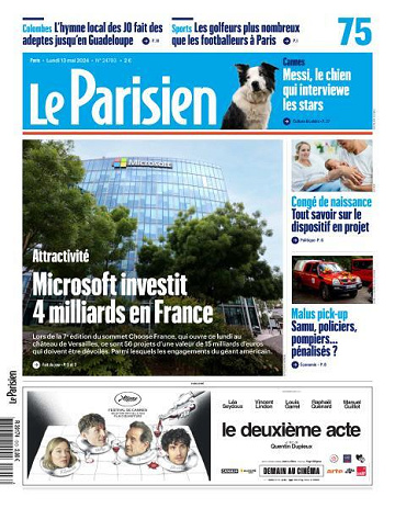 Le Parisien - 13 Mai 2024