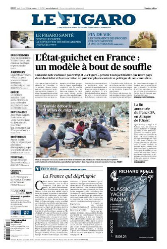 Le Figaro du Lundi 13 Mai 2024