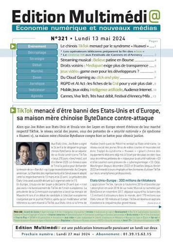Édition Multimédia - 13 Mai 2024