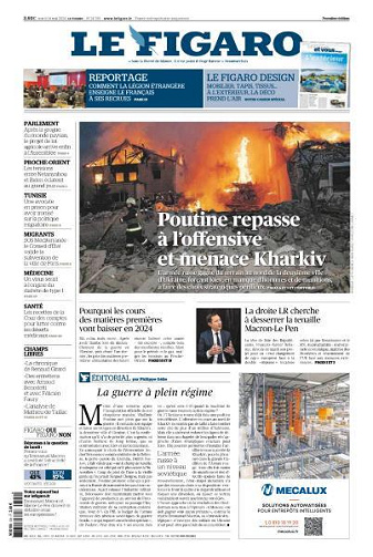 Le Figaro du Mardi 14 Mai 2024