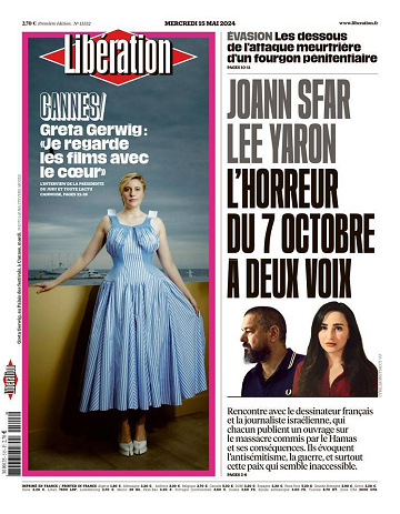 Libération du Mercredi 15 Mai 2024