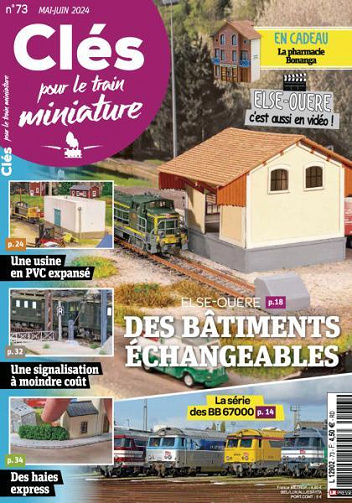 Clés pour le train miniature - Mai-Juin 2024