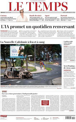 Le Temps - 16 Mai 2024