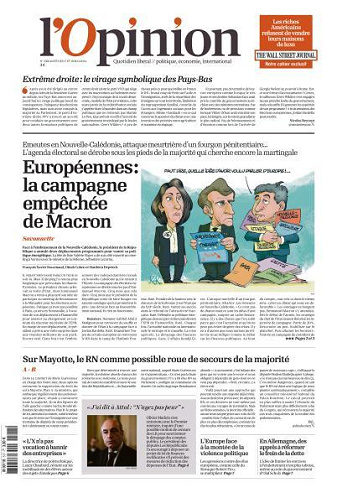 L’Opinion - 17-18 Mai 2024