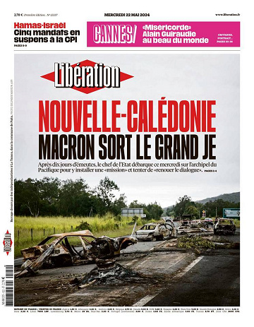 Libération du Mercredi 22 Mai 2024