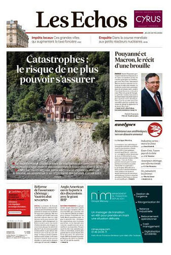 Les Echos du Jeudi 23 Mai 2024