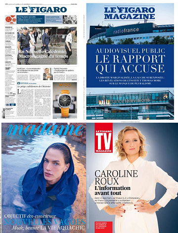 Pack Le Figaro et ses 3 suppléments - Vendredi 24 Mai 2024