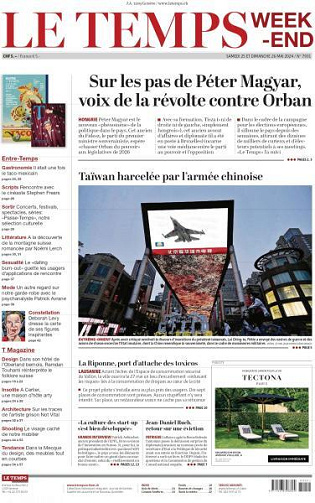 Le Temps - 25-26 Mai 2024