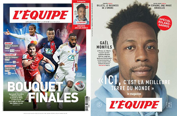 Pack L’Equipe + L’Equipe Magazine - 25 Mai 2024
