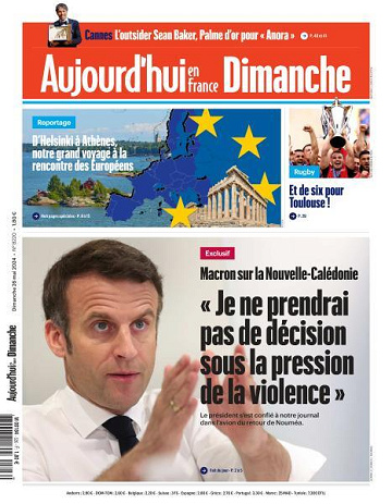 Aujourd’hui en France - 26 Mai 2024