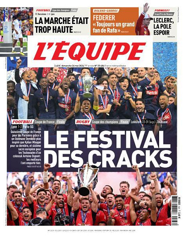 L’equipe du Dimanche 26 Mai 2024