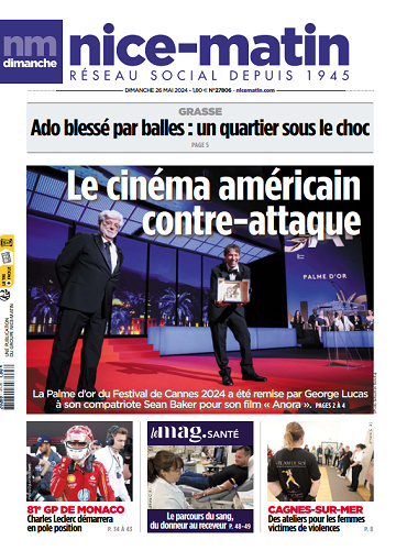 Nice-Matin, Var-Matin, Monaco-Matin du Dimanche 26 Mai 2024