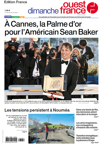 Ouest-France Édition France du Dimanche 26 Mai 2024