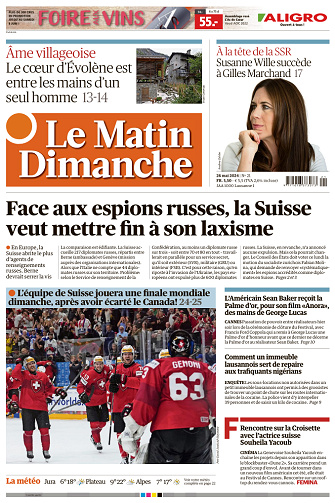 Le Matin Dimanche - 26 Mai 2024
