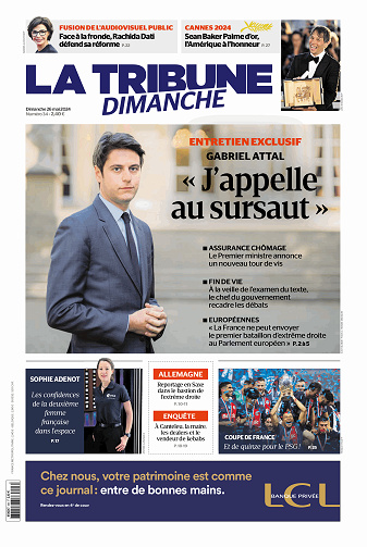 La Tribune dimanche - 26 Mai 2024