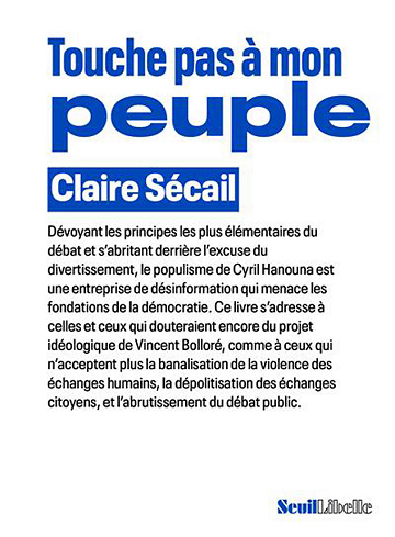 Touche pas à mon peuple - Claire Sécail (2024)