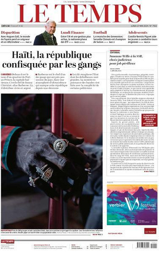 Le Temps - 27 Mai 2024