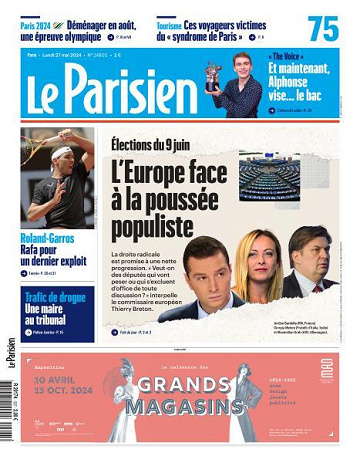 Le Parisien - 27 Mai 2024