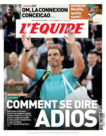 L’equipe du Mardi 28 Mai 2024