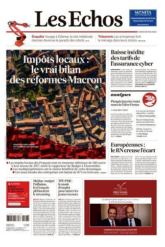Les Echos du Mardi 28 Mai 2024