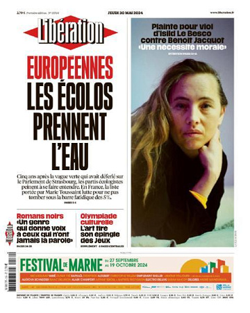 Libération du Jeudi 30 Mai 2024