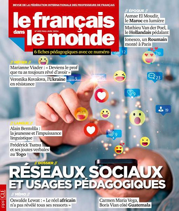 Le français dans le monde - Mai-Juin 2024