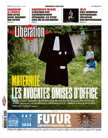 Libération du Vendredi 31 Mai 2024