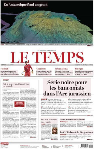Le Temps - 31 Mai 2024