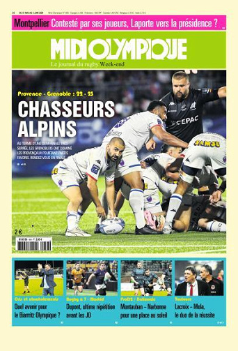 Midi Olympique Vert - 31 Mai 2024