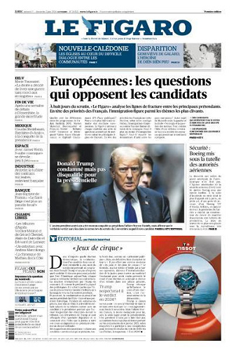 Le Figaro du Samedi 1er et Dimanche 2 Juin 2024