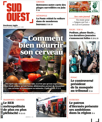 Sud Ouest (7 éditions) - 1er Juin 2024