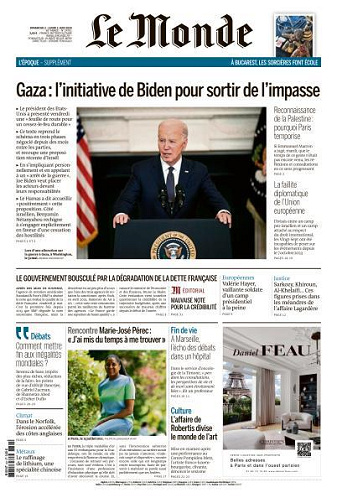 Le Monde du Dimanche 2 et Lundi 3 Juin 2024
